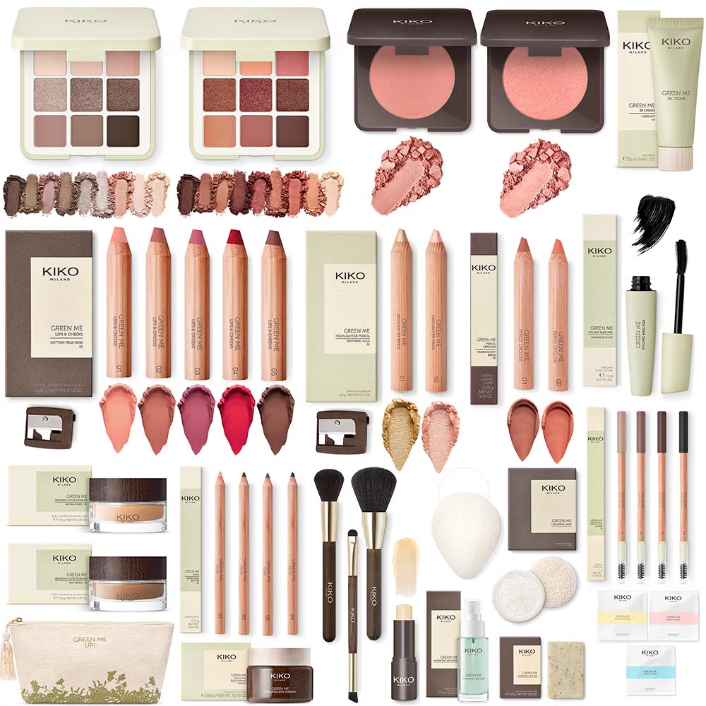 kiko-green-me-collezione-trucco-naturale-MUA Milano MakeUpAcademy